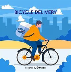 bicycle delivery image